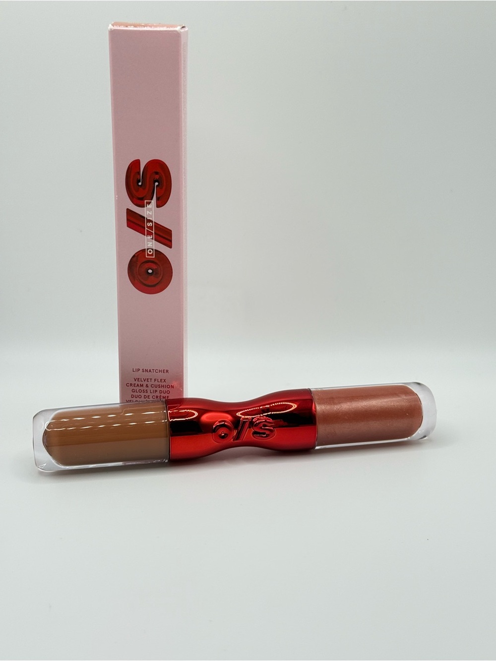 O/S Lip Snatcher Velvet Flex Cream & Cushion Gloss Duo | Lipstick + Lip Gloss